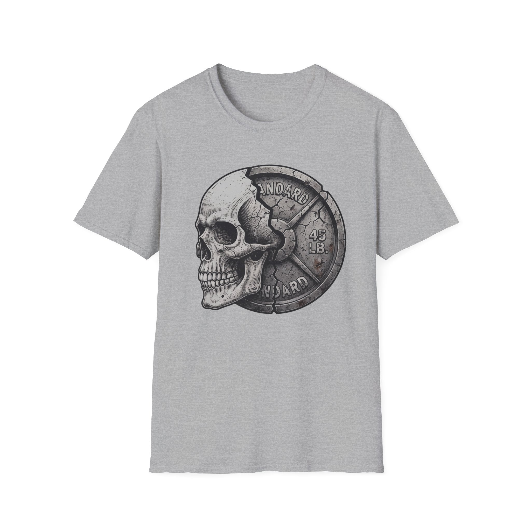 Skull Weight Plate T-Shirt