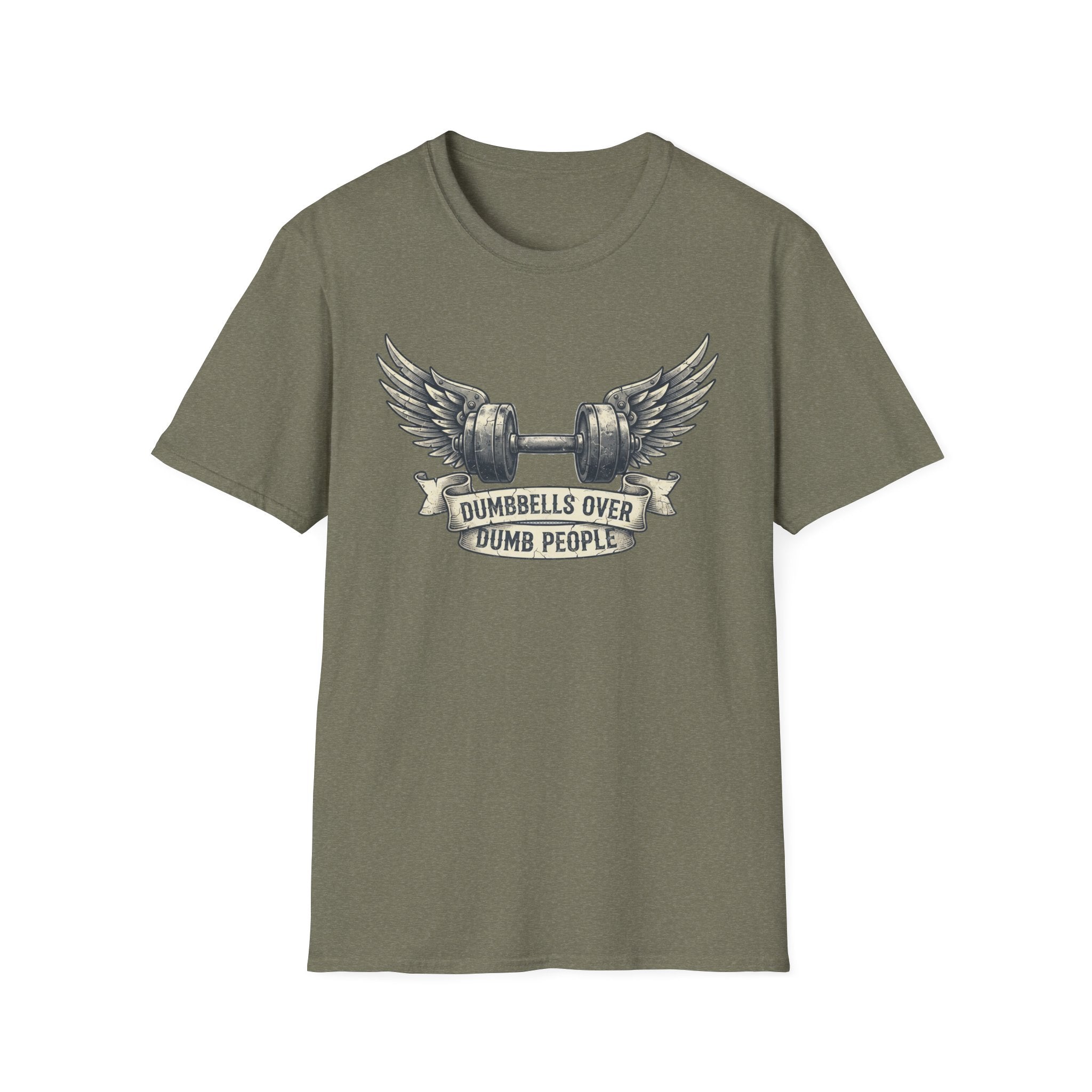 Dumbbells Over Dumb People T-Shirt